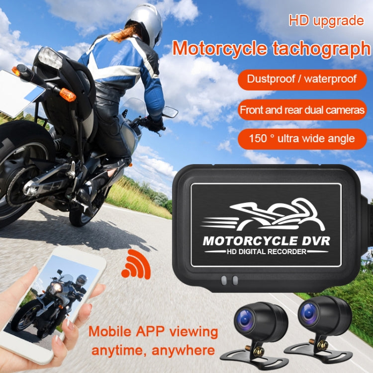 SE3 Dual AHD 1080P Waterproof HD Motorcycle DVR, Support TF Card / Cycling Video / Parking Monitoring, SE3 SE3 Dual AHD 1080P Waterproof HD Motorcycle DVR, Support TF Card / Cycling Video / Parking Monitoring, SE3